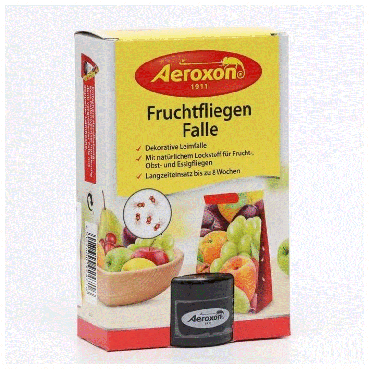 Ловушки Aeroxon для фруктовых мушек  экологически чистый продукт