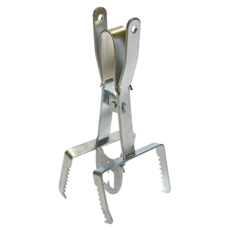 Капкан-4 (кротоловка оцинкованная металлическая) - надежное устройство для борьбы с кротами