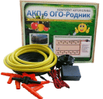 АКП-6 ОГО-Родник-2 - для газона, грядок и теплиц с питанием от батареек АА