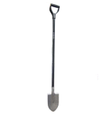 Лопата Дамская с алюминиевым черенком - легкая, прочная, удобная