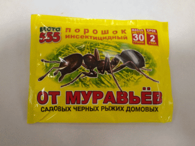 Веста-555 от муравьев, пакет  30 г
