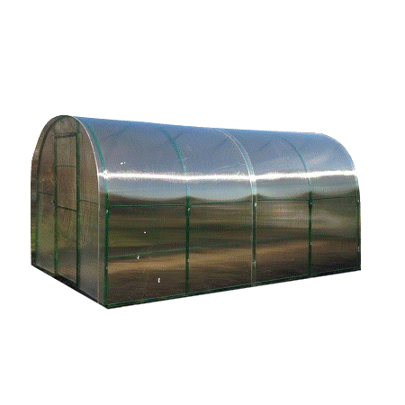 <b>Теплица Метлес 2,5*4 метра</b> - прочный окрашенный каркас с уникальной системой сборки без болтов и гаек