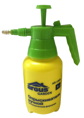 Для защиты от насекомых (клопов, тараканов, муравьев) лучше всего применять опрыскиватель Argus Garden объемом 1 л