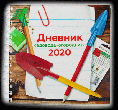 Альбом Дневник садовода-огородника на 2020 год: Стильно! Оригинально! Красиво! А главное - ПОЛЕЗНО! 