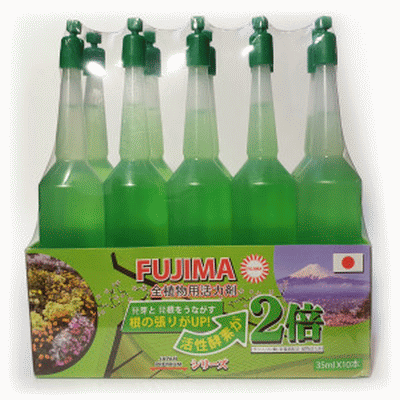 <b>Японское удобрение в зеленых бутылочках</b> - для всех видов растений, 10*35 мл. Универсальное, удобное в использовании, экономичное.