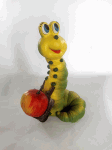 <b>Декоративная фигура Гусеница с тачкой </b> поможет украсить сад