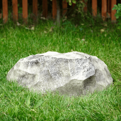 Крышка на люк из прочного материала Камень Валун Большой