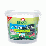 <b>Etisso Rasen Vital MF</b> - оптимальная комбинация средства от мха и удобрения для газона (длительного действия)