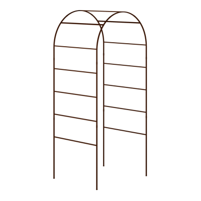 <b>Арка Найди (цвет коричневый) квадратный профиль </b> - создаст уютный уголок для отдыха. Глубина - 90 см 