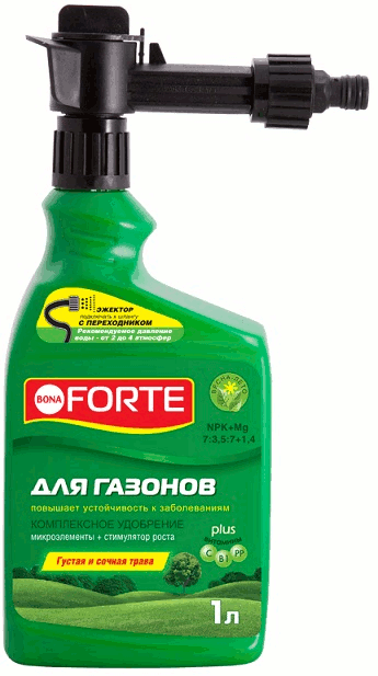 Bona Forte Эжектор ЖКУ для газона, 1000 мл Bona Forte Эжектор ЖКУ для газона, 1000 мл