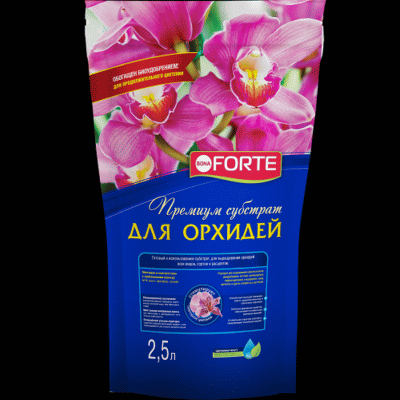 Bona Forte Субстрат для орхидей, пакет 2,5 л