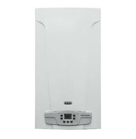 Настенный котел Baxi FOURTECH 24 F способен отопить небольшой загородный дом Настенный двухконтурный котел отопления Baxi FOURTECH 24 F применяется для отопления и для горячего водоснабжения