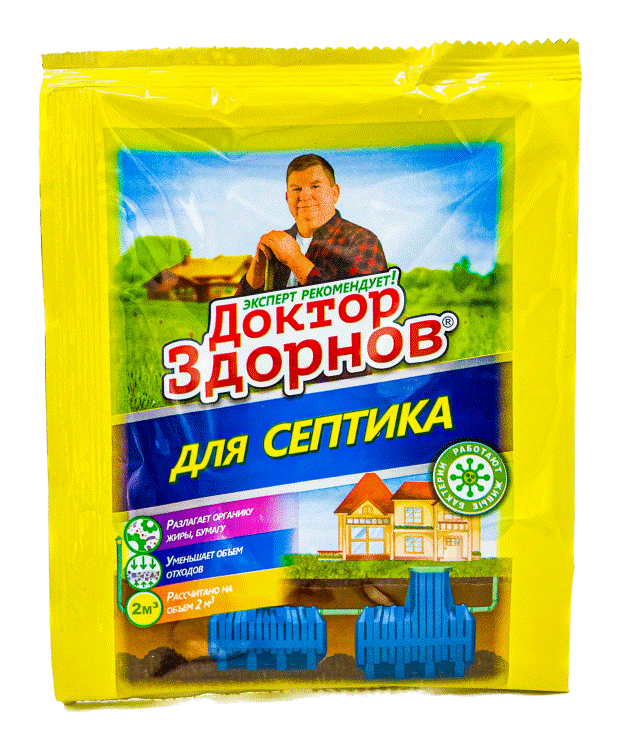 Средство Доктор Здорнов для септиков, 70 г