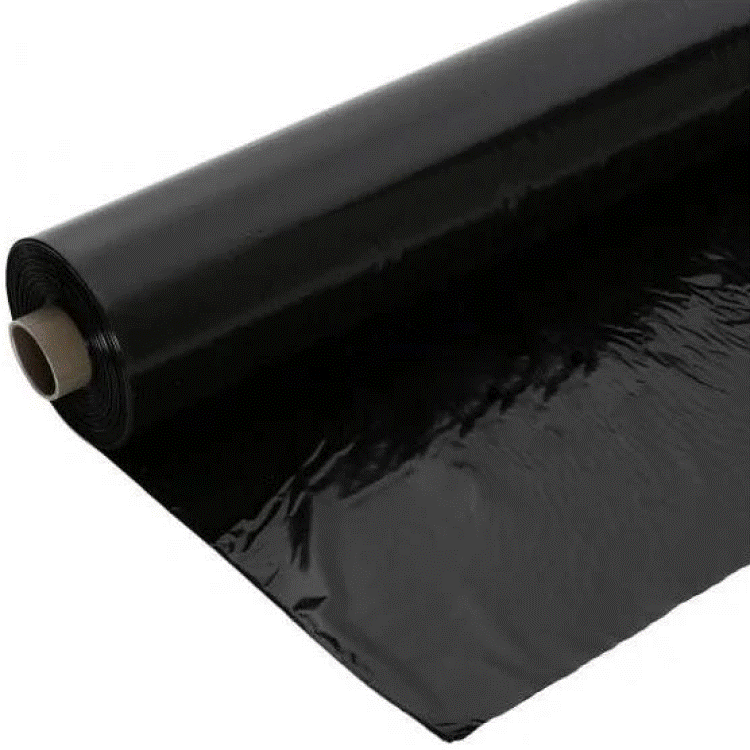 Пленка Светлица мульчирующая Грунт черного цвета, 60мкм, 1,2м (на отрез, цена за 1 погонный метр)