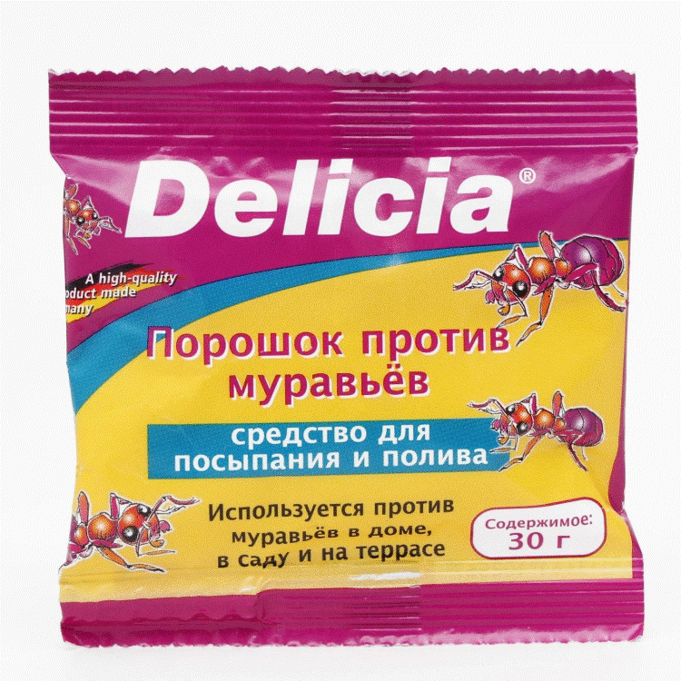 Приманка для муравьев Delicia 30 г - одно из лучших средств в мире