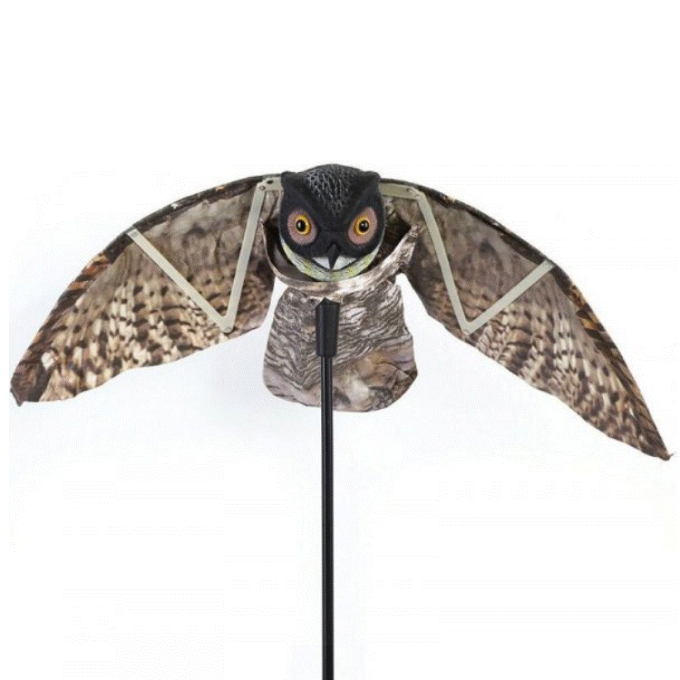 Отпугиватель Филин - мелкие животные боятся летящих сов