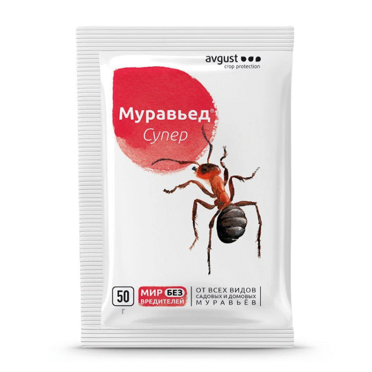 Муравьед Супер 50 г - препарат от муравьев всех видов
