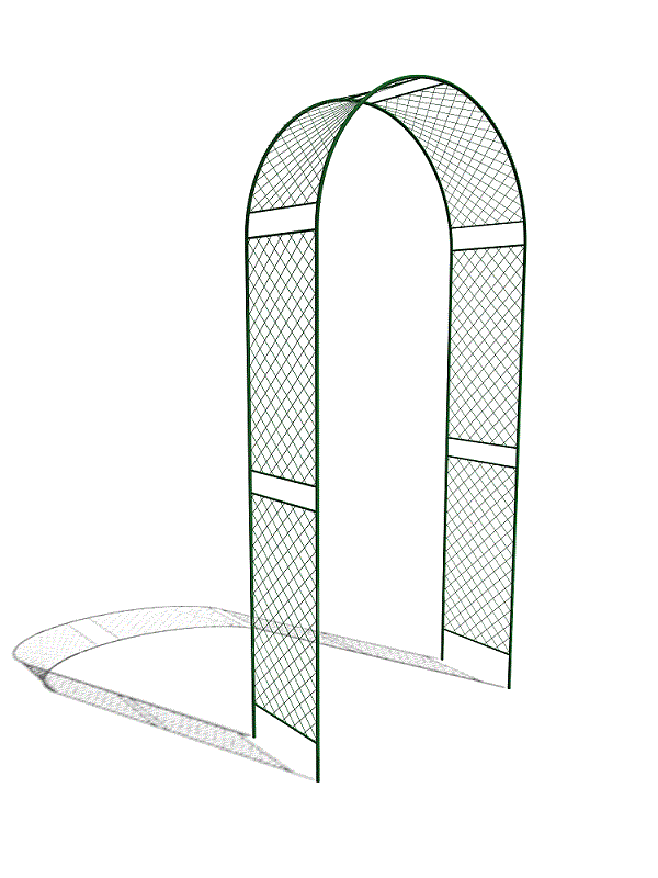 <b>Арка Зеленая Сетка Средняя</b> обеспечит гармонию и красоту Вашего дачного участка