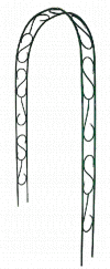 Декоративная арка разборная Узорная Узкая (Проф) - надежная опора для вьющихся растений