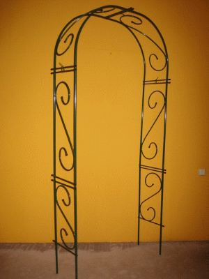 Декоративная арка из шпалер Средняя