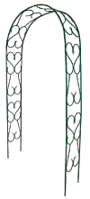 Декоративная арка разборная Узорная Широкая (Проф) - надежная опора для вьющихся растений