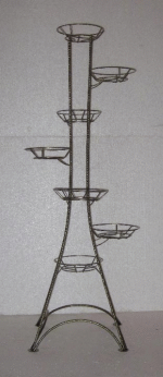 Напольная подставка Березка витая 7 горшков не только вспомогательное средство для установки комнатных растений, но и элемент декора