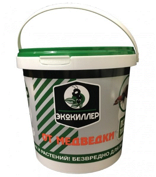 Экокиллер в ведре 1 л - единственное промышленное отечественное нехимическое средство от медведки. Безопасен для животных и людей