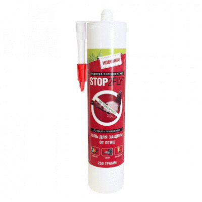 STOP2FLY, гель для отпугивания птиц, 250 г