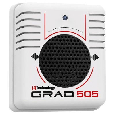Ультразвуковой отпугиватель грызунов Град 505 обладает уникальным звуковым рисунком, излучает на 360 градусов