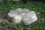 Декоративная крышка люка Каменный цветок - крышка для украшения и защиты Вашего септика
