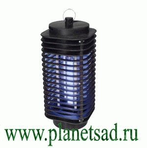 Ловушка-уничтожитель LJ-3W010 - избавит вас от летающих насекомых абсолютно бесшумно Лампа антимоскитная LJ-3W010 - самая простая модель уничтожителей летающих насекомых