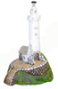 Крышка на канализационный (водопроводный) люк Маяк с башней из прочного материала - полистоуна, армированного стекловолокном