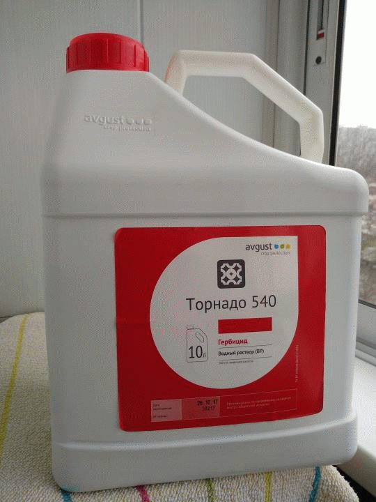 Торнадо-540 ВР (540 г/л), канистра 10 л в Москве – цены, характеристики ...