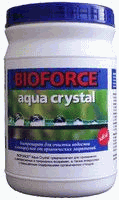 Биофорс от мути (Bioforce Aqua Crystal) - препарат для очистки воды водоемов и аквариумов от помутнения и загрязнения воды
