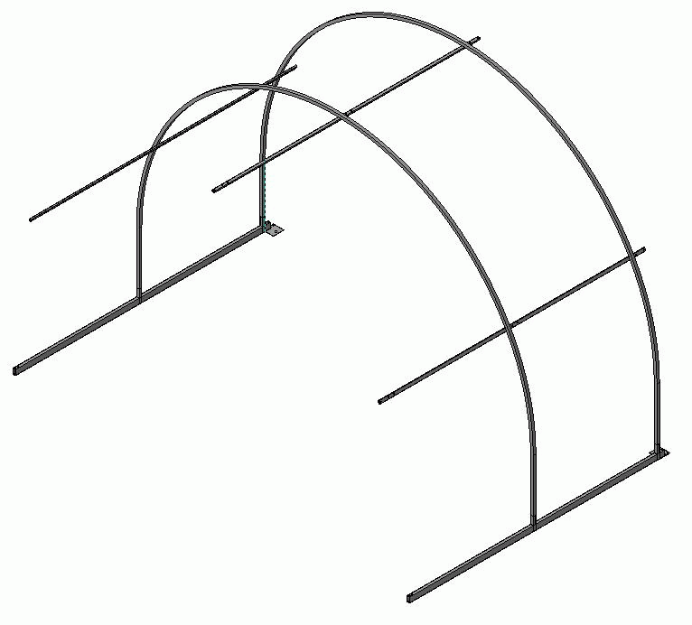 Удлинение со сдвижной крышей Слава-МКС, 4м
